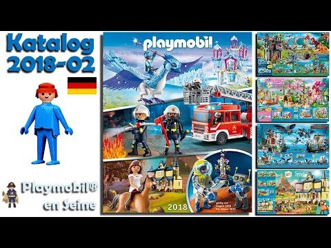 Catalogue 2018 Playmobil - Allemand - Aout à décembre 2018