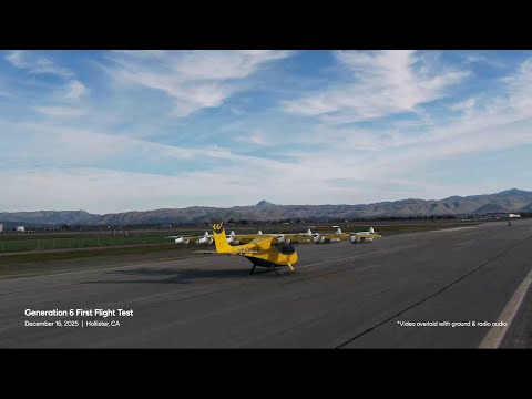 Generation 6 First Flight Test | Vertical Takeoff & Hover