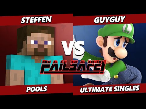 Failsafe Fall 2023 - Steffen (Steve) Vs. Guyguy (Luigi) Smash Ultimate - SSBU