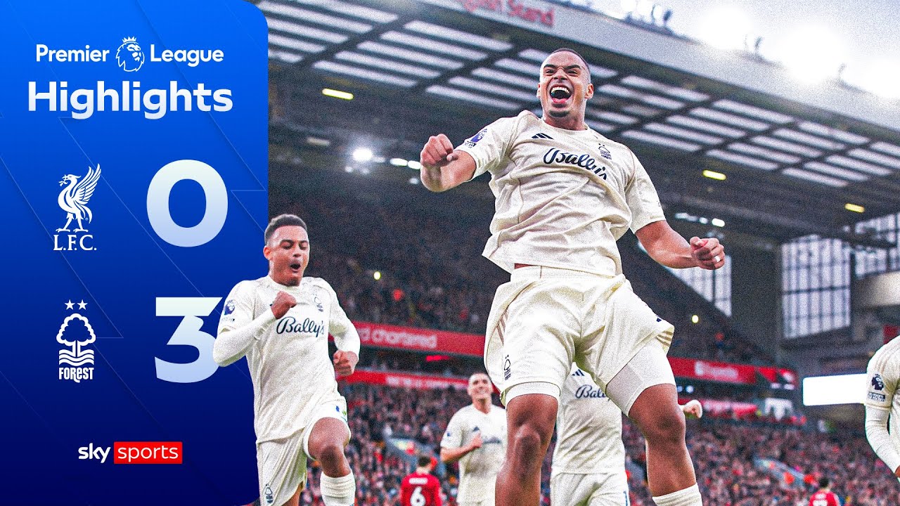 Gibbs-White, Murillo & Savona stun Anfield! | Liverpool 0-3 N.Forest | Premier League Highlights