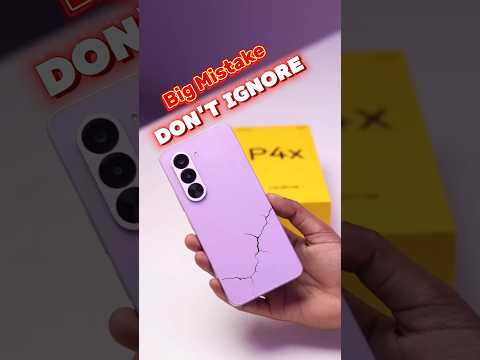 Thumbnail for Big Mistake 🚫🤦 - Realme P4x 5G। realme p4x 5g unboxing। #shorts #viral