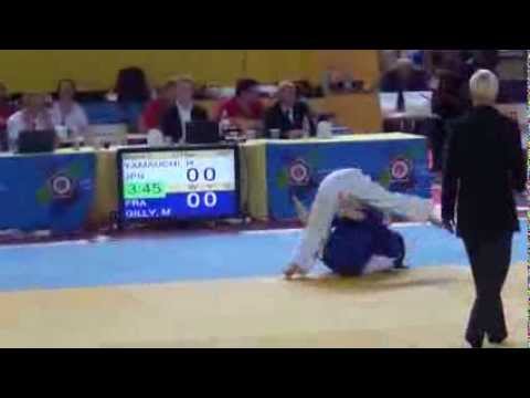 ECC Berlin 2013 -40 kg Final Yamauchi (JPN) - Gilly (FRA)
