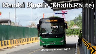 PC5279A - Mandai Shuttle (Khatib Route) [Zhongtong LCK6125HQGA]