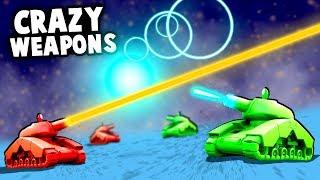 Tanks With Crazy ALIEN TECHNOLOGY Weapons! (ShellShock Live Gameplay)