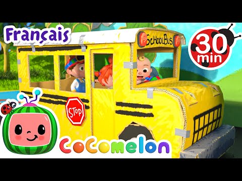 Les roues de l’autobus | | CoComelon en Français | Chansons pour bébés
