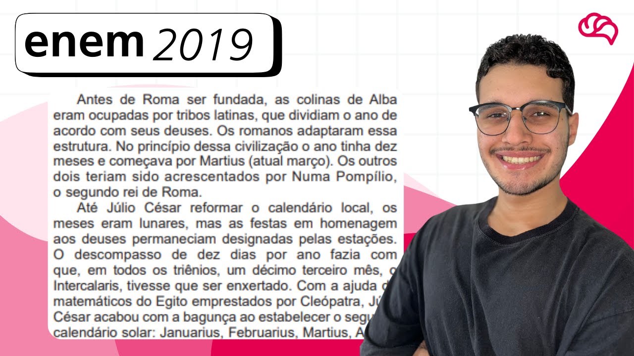 Resolução em Vídeo — Questão 34 ENEM 2019