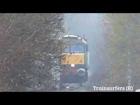 Freightliner Class 47 No. 47830 on 0H22 Crewe B.H - Guide Bridge Yard @ Denton Stn on 30.11.16 - HD