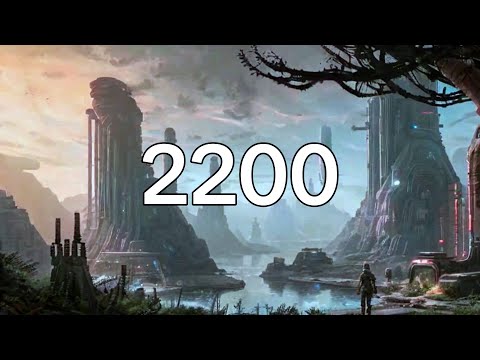 Evolution of music, 1700 - 2200 (Year by year)