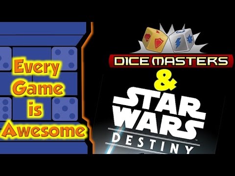 Every Game is Awesome - Star Wars Destiny vs Dicemasters - YouTube