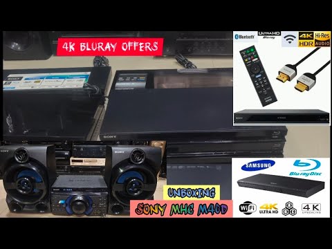 Bluray start from 4000rs 🔥4k ultra HD player offers💥 MHC M40D box item Review🤙 showroom condition 💥🔥