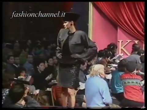 "Kimijima" Autumn Winter 1988 1989 Paris 1 of 2 pret a porter woman by FashionChannel
