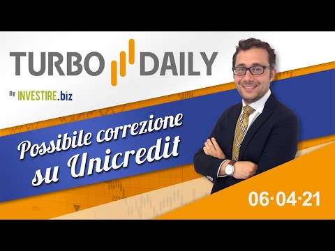 Turbo Daily 06.04.2021 - Possible correction on Unicredit