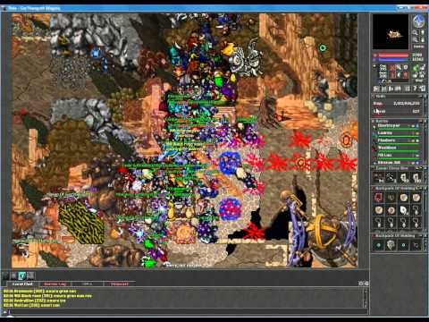 Tibia - Magera Server - Killing  Gaz'Haragoth
