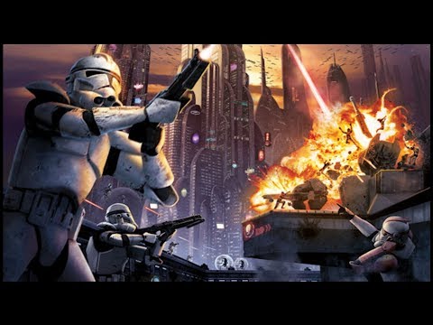 The Ground Invasion of Coruscant Begins - Star Wars: Conquest Mod 34