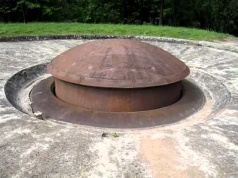 Maginot Line Gun Turret at Hackenberg Fort