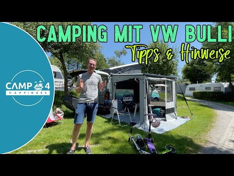 Camping mit VW Bulli als Familie: Tipps für Einsteiger VW California