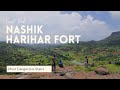 Harihar Fort | A walk through the 80 degree rock cut stairs | Nashik Maharashtra | Yash_konge