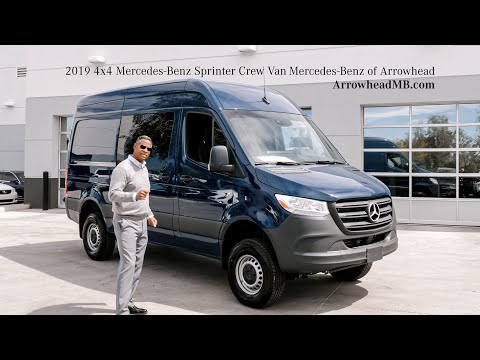 2019 4x4 Mercedes-Benz Sprinter Crew Van review from Mercedes Benz of Arrowhead