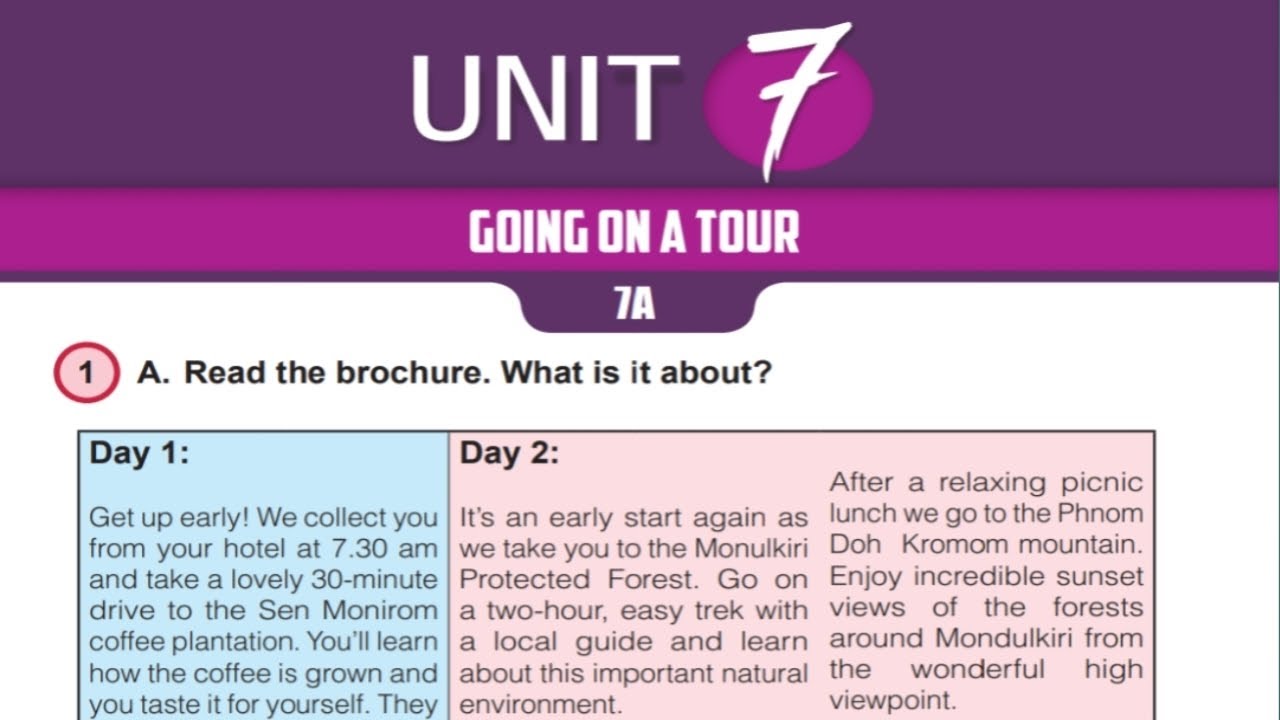 English Grade 12 Audio Unit Seven