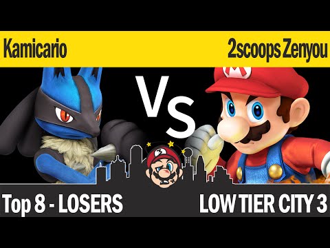 LTC3 Smash4 - 2scoops Zenyou (Mario) vs Kamicario (Lucario) - Top 8 Losers