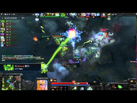 DOTA2 Evil Geniuses destroys Natus Vincere - Game2, World eSports Championship 2014, Sep 5