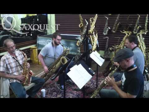 Jeff Collins plays Donizetti with the Saxquest guys!!