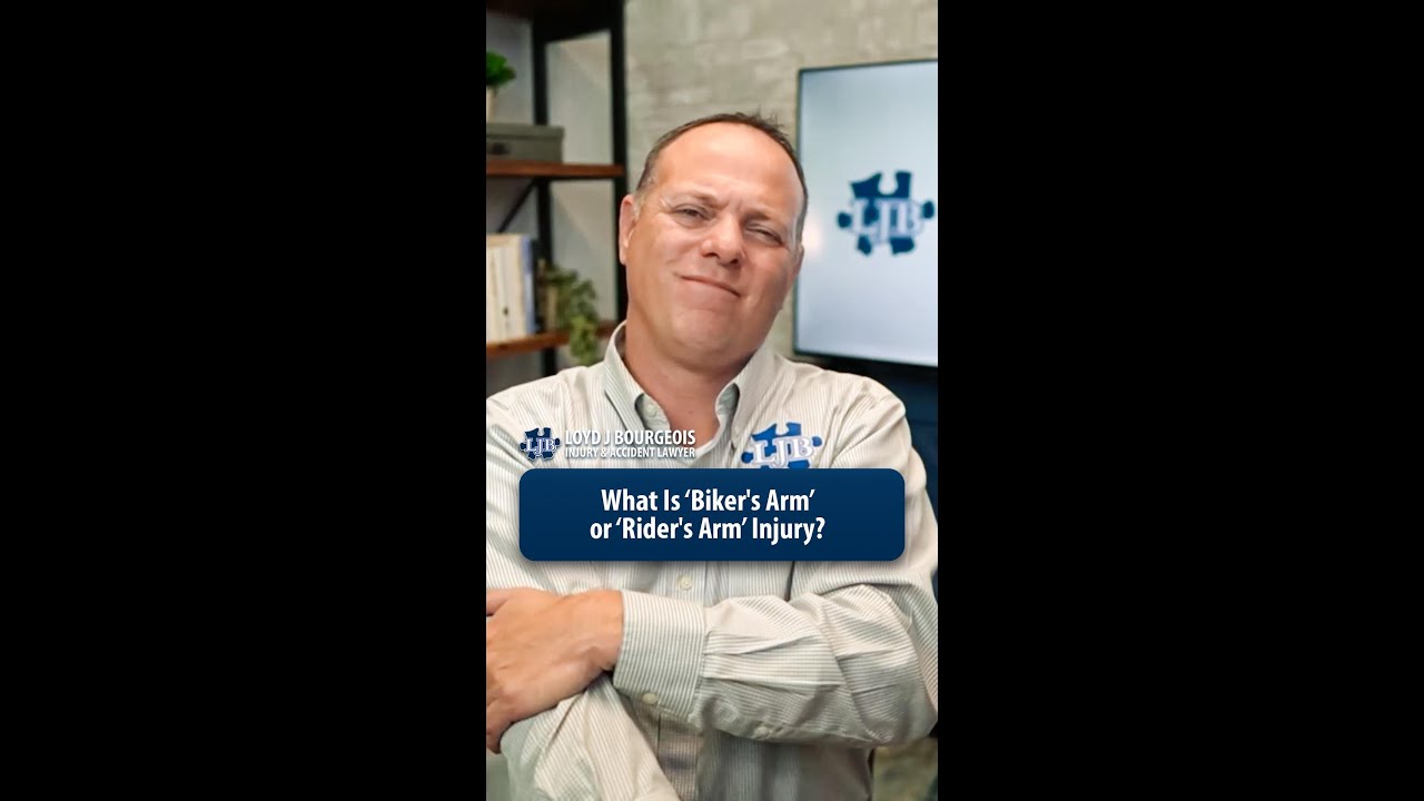 What Is Biker’s Arm After a Motorcycle Crash?