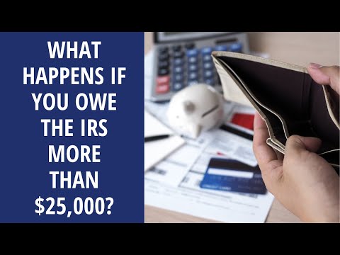 Owe the IRS More Than $25k? Start Here (DC Metro)