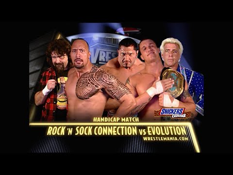 Story of Rock 'n' Sock Connection vs. Evolution | WrestleMania 20