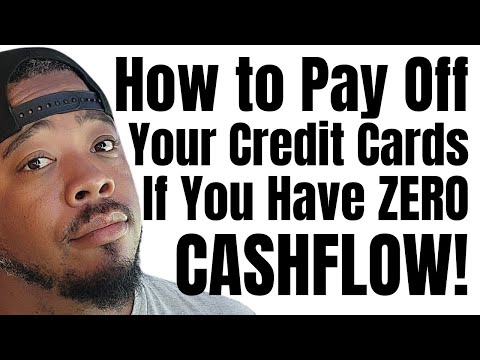 How to Pay Off Your Maxed Out Credit Cards with ZERO Cashflow!!!| @JustJWoodfin
