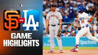 Giants vs. Dodgers Game Highlights (5/13/26) | MLB Highlights