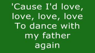 Dance With My Father - Celine Dion (Lyrics)