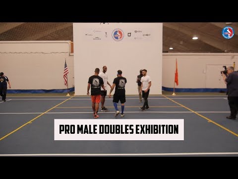 Wallball Mens Pro Doubles Exhibition -  Timbo/Bori vs Kadeem/Johnny