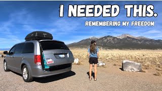 Finding My Freedom in Van Life Again | A Spontaneous National Park Visit & Relaxing Roadside