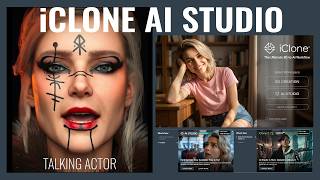 iClone 8 - AI Studio - Reallusion AI Talking Actor
