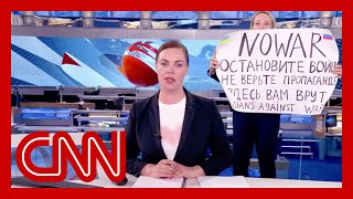 Russian journalist gives update on what happened after her viral protest