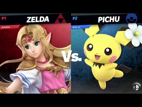 The Throwback 2020 Zone 1 WR3: Arhkma (Zelda) vs Rideae (Pichu)