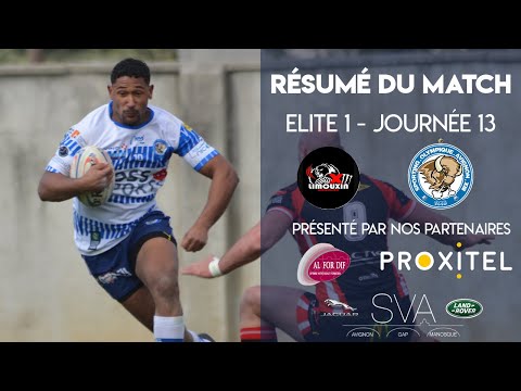 [Elite 1] Limoux XIII - SO Avignon XIII  (résumé)