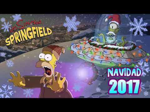 Los Simpson Springfield-Tapped Out-Evento Navidad 2017 Final