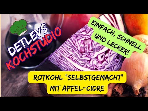 Apfelrotkohl mit Cidre & Brombeermarmelade – die perfekte Wellington Beilage!