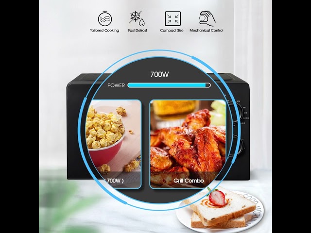 Hisense H20MOWP1 Micro-ondes 20L 700W Blanc video