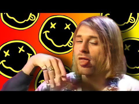 Kurt Cobain being a chaotic mess
