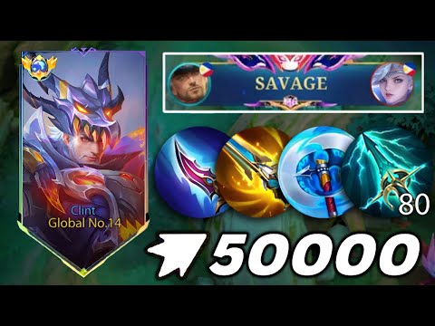 CLINT BEST HIGH DAMAGE HÁCK BUILD 2025!😱 THIS BUILD IS LITERALLY BROKEN! (PLS TRY THIS BUILD)