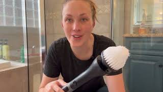 Review of the MayKing Electric Spin Scrubber with 9 Brush Heads, 3-Angle & 4-Lengths, Adjustable