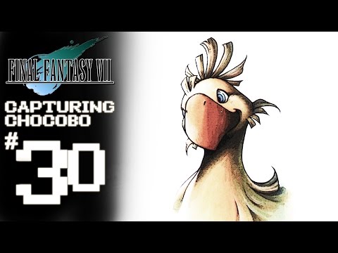 Final Fantasy VII Platinum Trophy Gameplay Walkthrough Part 30 - Capturing Chocobo