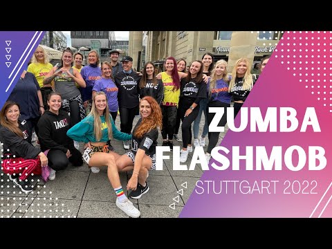 ZUMBA® FLASHMOB STUTTGART 2022 mit Kristin Soba & Petroula Kaleadou TANZ ES