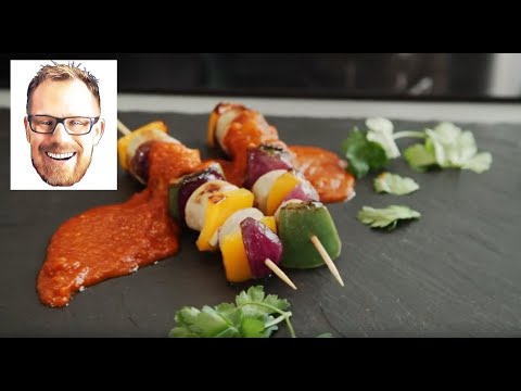 How to make a Bratwurst-Shashlik -  Schaschlik with german sausage - German Recipes by klaskitchen