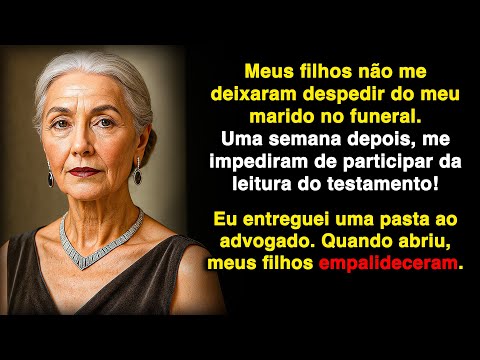 My Children Cut Me Out of My Husband’s Will – So I Gave the Final Answer!