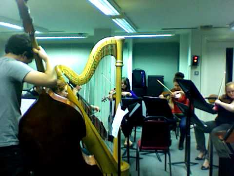 Cervantes Large Ensemble rehearsal 2009