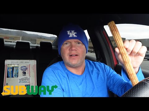 Subway Footlong Churro Sidekicks